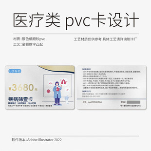 医疗类PVC卡设计