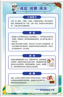 减盐减糖减油健康饮食