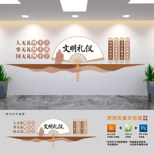 校园文明礼仪文化墙