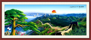 长城风景画