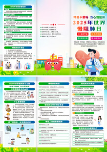2025年世界慢阻肺日折页