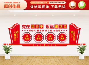 党建会议室背景墙