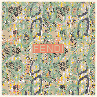 复古风几何图案地毯