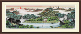 山水画国画山水国画