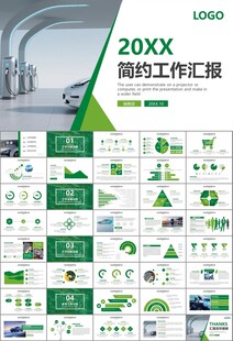 新能源汽车电动车行业PPT