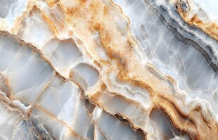 金色大理石纹理