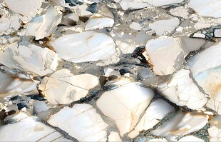 碎石路面纹理特写