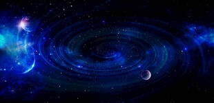 黑色星空背景墙