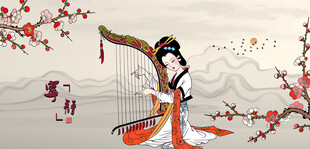 古风佳人仕女图