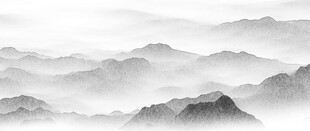 水墨山水意境图