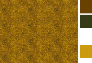 黄色纹理图案及配色示例