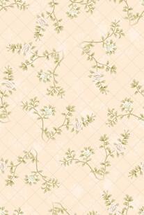 淡雅花卉纹理背景图