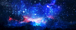 蓝色星空