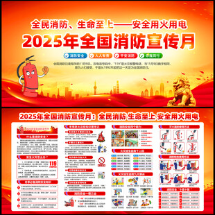 2025年全国消防宣传月