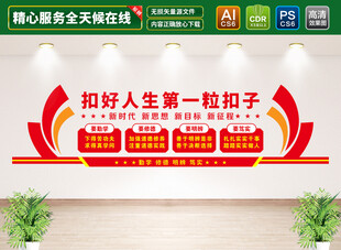 校园党建文化墙