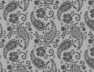 佩斯利花纹图案背景