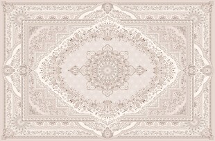 米色几何花纹地毯图案