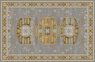 复古花纹地毯图案设计