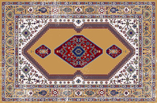 精美传统几何图案地毯