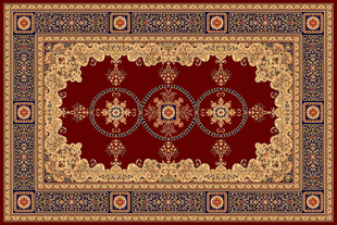复古花纹精美地毯图案