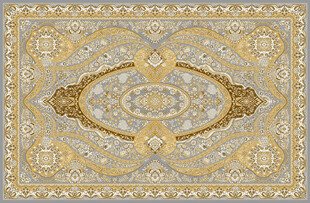 复古精美几何图案地毯