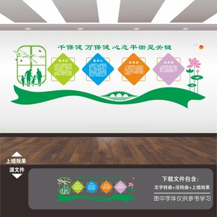 中医四季养生文化墙