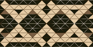 几何图案瓷砖设计