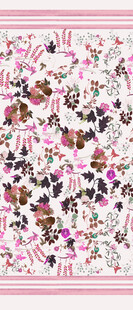 大牌定位花卉图案