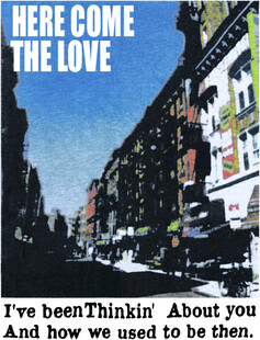 城市街道浪漫氛围画面