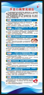 手足口病防治知识展架