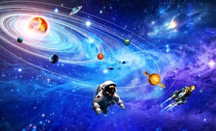 宇宙飞船星球星系