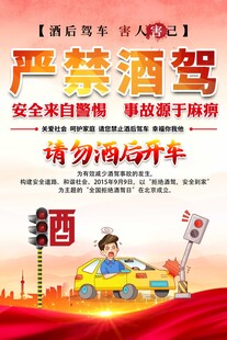 严禁酒驾海报