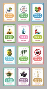 食堂餐厅文化墙展板