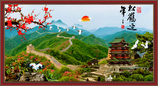长城风景画