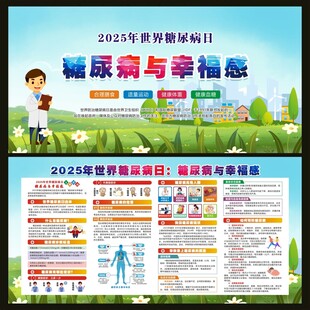 2025年世界糖尿病日宣传栏