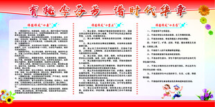 师风师德宣传栏