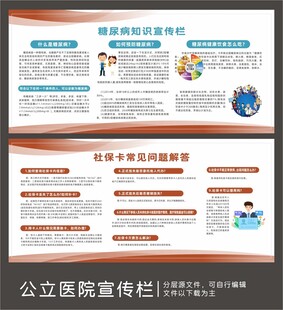 三甲医院展板