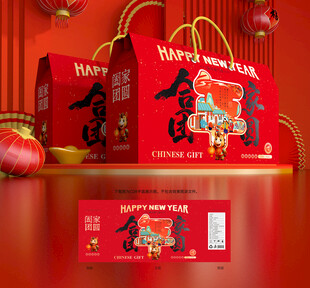 年货包装 新年礼盒