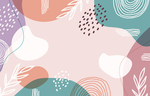 抽象多彩几何图案背景