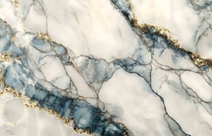 蓝白大理石纹理图案