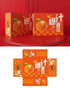 橙汁员包装设计展示