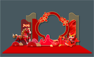 春节景布置装饰