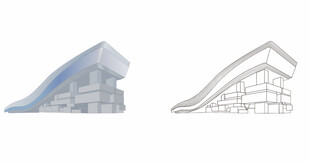 现代风格楼梯设计效果图