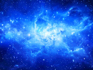 蓝色星空