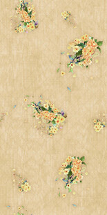 复古花卉图案背景