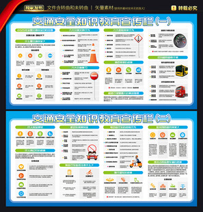 全国交通安全日宣传栏