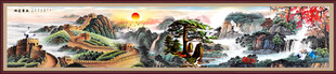 巨幅长城国画