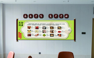 药食同源文化墙