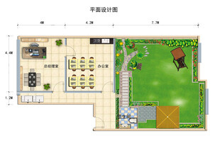 庭院景观设计平面图