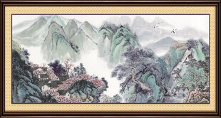 山水风景画 